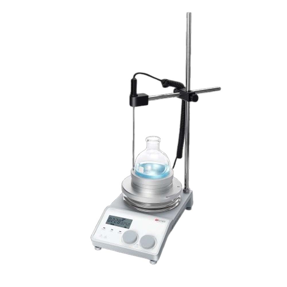 MS-H-ProM-removebg-preview copy LCD Digital Enhanced Magnetic Hotplate Stirrer with Timer - Image 1